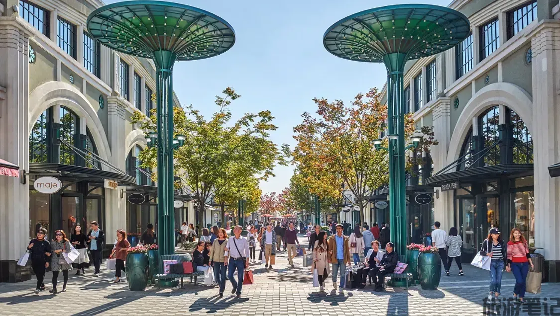 《比斯特上海购物村：集欧式风情与高端购物于一体的购物