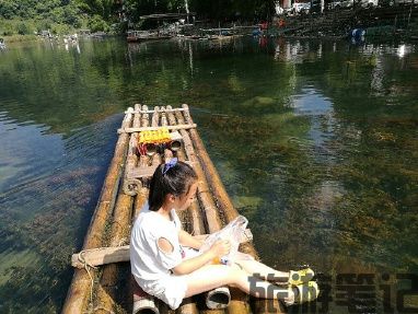 广西 鹅泉竹排游